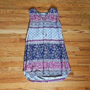 Beach Lunch Lounge Multi colored Boho Swimsuit cover-up NwT, s…
